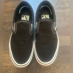 Vans Black Slip-On Shoes